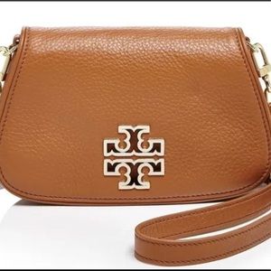 TORY BURCH LEATHER BRITTEN MINI CROSSBODY